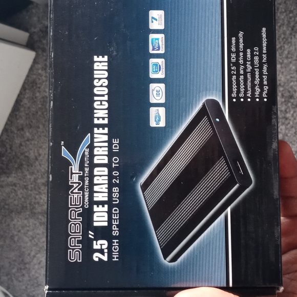 Sabrent 2.5 ide hard drive enclosure - Picture 1 of 4